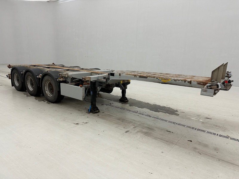 Broshuis Polyvalent skelet ADR 2 x 20-30-40-45 ft* - نصف مقطورة لنقل الحاويات: صورة 3 Broshuis Polyvalent skelet ADR 2 x 20-30-40-45 ft* - نصف مقطورة لنقل الحاويات: صورة 3