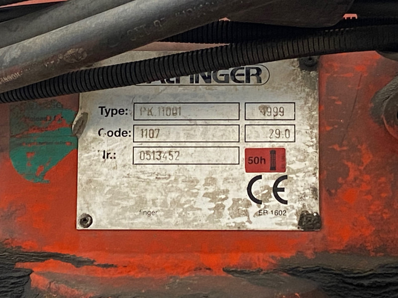 شاحنات مسطحة, شاحنة كرين DAF CF75.250 - 6x2: صورة 14