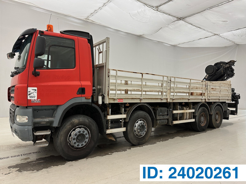 DAF CF85.410 - 8x4 - شاحنات مسطحة, شاحنة كرين: صورة 1 DAF CF85.410 - 8x4 - شاحنات مسطحة, شاحنة كرين: صورة 1