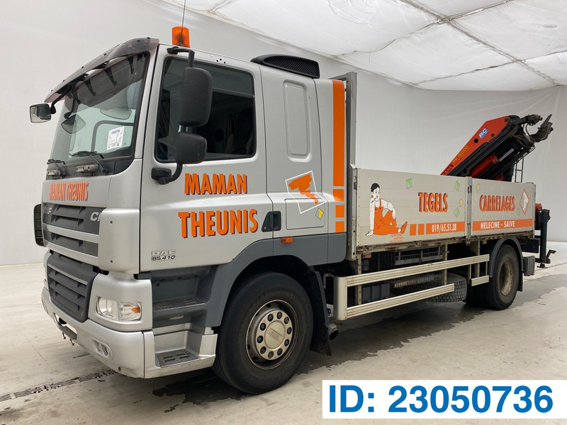 DAF CF85.410* - شاحنات مسطحة, شاحنة كرين: صورة 1 DAF CF85.410* - شاحنات مسطحة, شاحنة كرين: صورة 1
