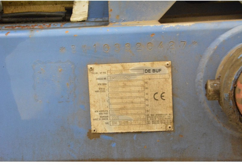 نصف مقطورة خلاطة خرسانة De Buf Mixer 10 m³: صورة 14 نصف مقطورة خلاطة خرسانة De Buf Mixer 10 m³: صورة 14