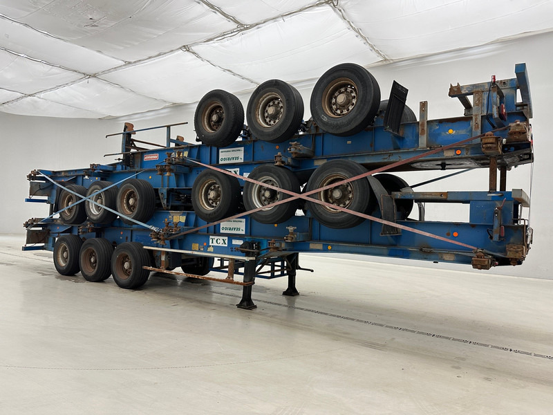 Fruehauf Stack 4 x Skelet 2 x 20-40 ft - نصف مقطورة لنقل الحاويات: صورة 3 Fruehauf Stack 4 x Skelet 2 x 20-40 ft - نصف مقطورة لنقل الحاويات: صورة 3