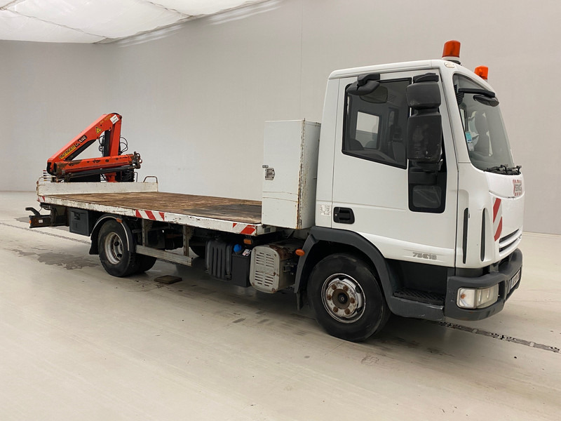 Iveco 75E18* - شاحنات مسطحة, شاحنة كرين: صورة 3 Iveco 75E18* - شاحنات مسطحة, شاحنة كرين: صورة 3