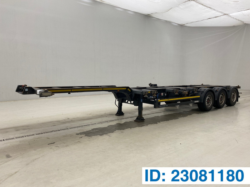 Kögel Polyvalent skelet 20-30-40 ft - نصف مقطورة لنقل الحاويات: صورة 1 Kögel Polyvalent skelet 20-30-40 ft - نصف مقطورة لنقل الحاويات: صورة 1