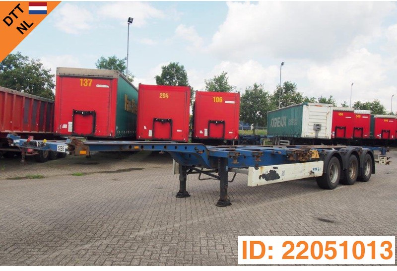 Krone Polyvalent skelet 20-30-40-45 ft - نصف مقطورة لنقل الحاويات: صورة 1 Krone Polyvalent skelet 20-30-40-45 ft - نصف مقطورة لنقل الحاويات: صورة 1