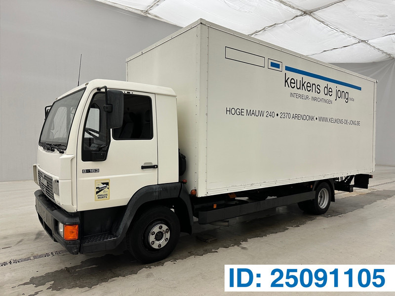 MAN 8.163 - شاحنة مقفلة: صورة 1 MAN 8.163 - شاحنة مقفلة: صورة 1