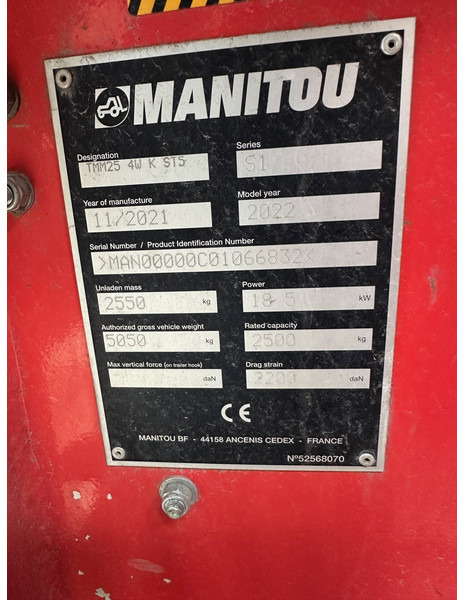 Manitou TMM25 4W - رافعة شوكية مثبتة على شاحنة: صورة 5 Manitou TMM25 4W - رافعة شوكية مثبتة على شاحنة: صورة 5