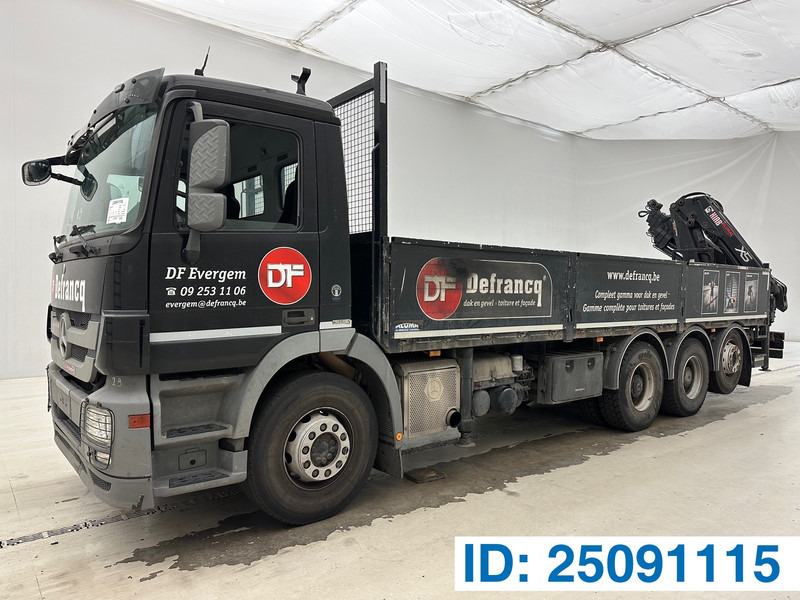 Mercedes-Benz Actros 3236 - 8x4 - شاحنات مسطحة, شاحنة كرين: صورة 1 Mercedes-Benz Actros 3236 - 8x4 - شاحنات مسطحة, شاحنة كرين: صورة 1