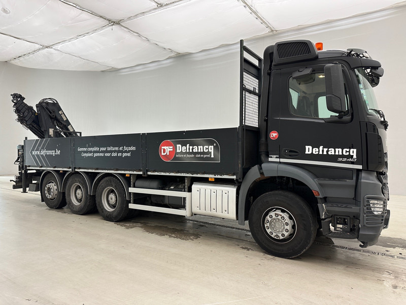Mercedes-Benz Arocs 3240 - 8x4 - شاحنات مسطحة, شاحنة كرين: صورة 3 Mercedes-Benz Arocs 3240 - 8x4 - شاحنات مسطحة, شاحنة كرين: صورة 3