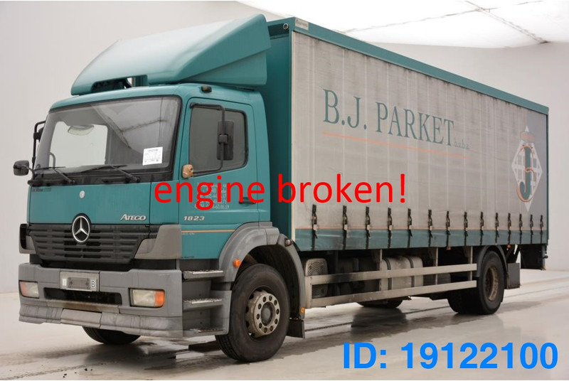 Mercedes-Benz Atego 1823 - damaged engine - شاحنة ستارة: صورة 1 Mercedes-Benz Atego 1823 - damaged engine - شاحنة ستارة: صورة 1