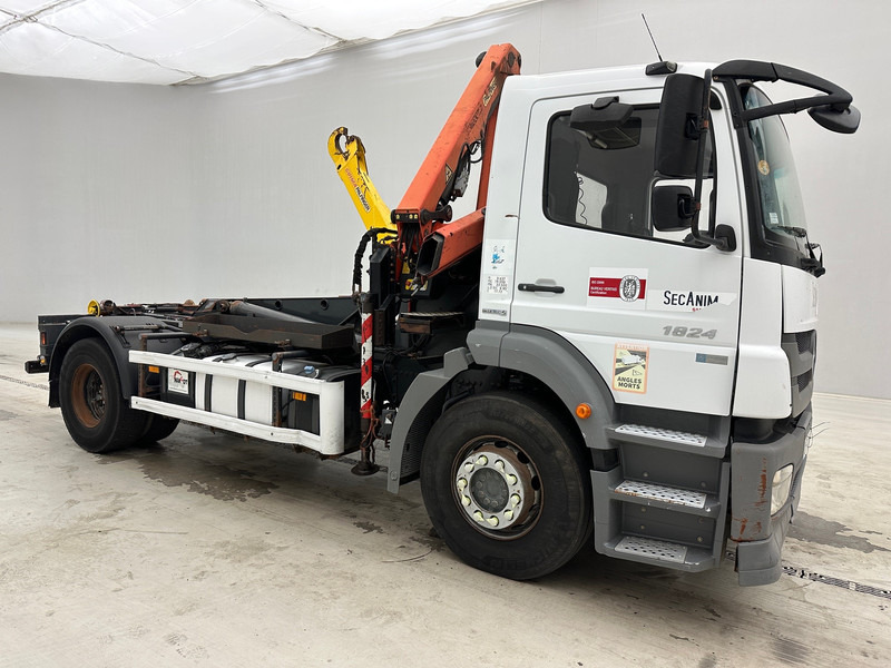 Mercedes-Benz Axor 1824 - شاحنة ذات خطاف, شاحنة كرين: صورة 3 Mercedes-Benz Axor 1824 - شاحنة ذات خطاف, شاحنة كرين: صورة 3