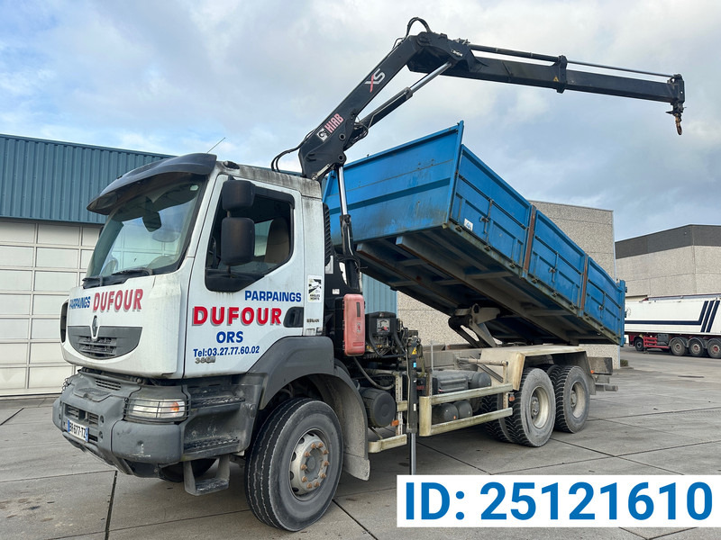 Renault KERAX 380 Dxi - 6x4 - شاحنة قلاب, شاحنة كرين: صورة 1 Renault KERAX 380 Dxi - 6x4 - شاحنة قلاب, شاحنة كرين: صورة 1