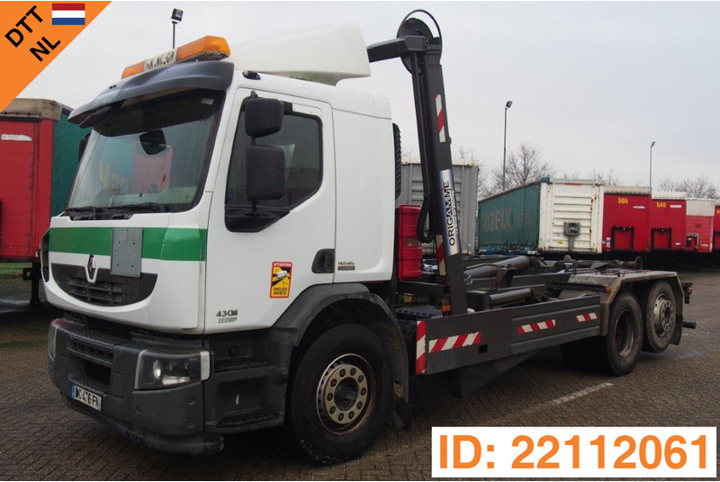 Renault Premium Lander 430 DXi - 6x28 - شاحنة ذات خطاف: صورة 1 Renault Premium Lander 430 DXi - 6x28 - شاحنة ذات خطاف: صورة 1