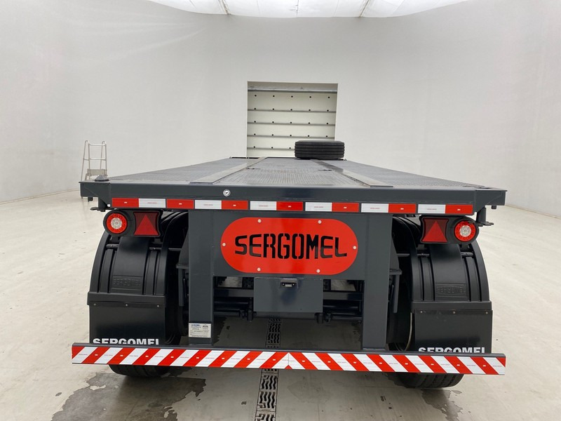 جديدة نصف مقطورة لنقل الحاويات SERGOMEL Chassis/Plateau 20FT - NEW: صورة 6