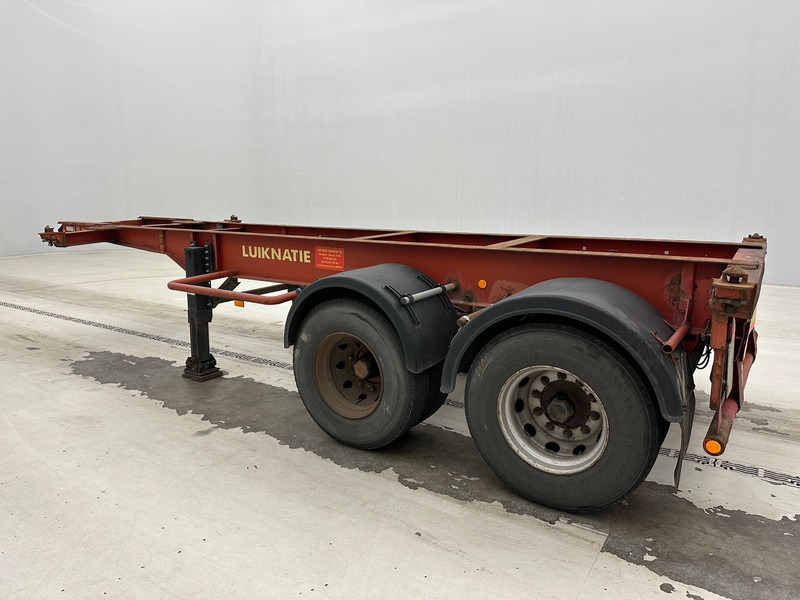 نصف مقطورة لنقل الحاويات Van Hool Skelet 20 ft: صورة 7