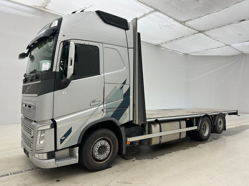 Volvo FH 500 Globetrotter - شاحنات مسطحة: صورة 1 Volvo FH 500 Globetrotter - شاحنات مسطحة: صورة 1