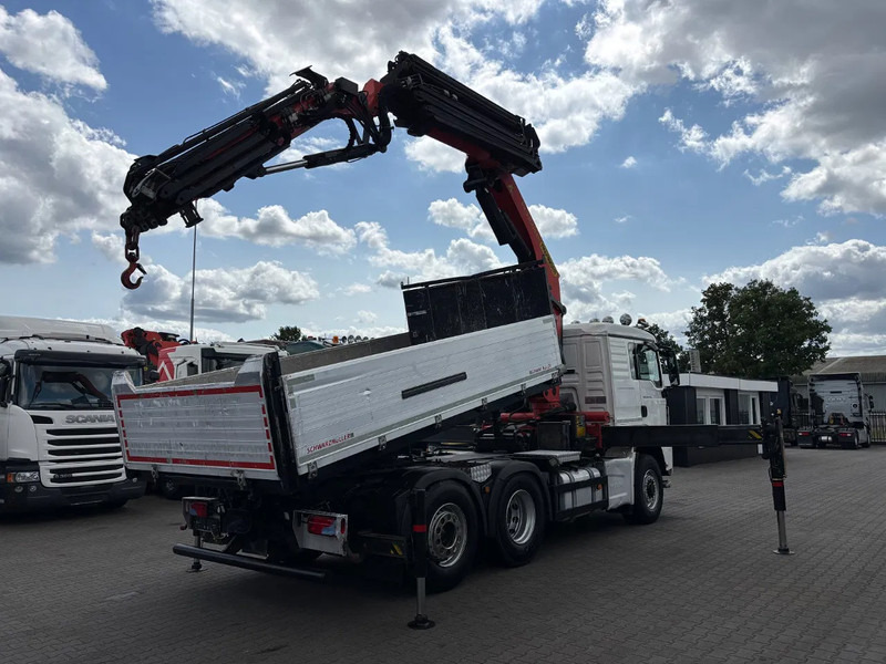 MAN TGS 28.440 6x4 Hydrodrive Euro 6 Tipper / Tractor + Palfinger 33002 Fly Jip PJ060 - شاحنة كرين: صورة 4 MAN TGS 28.440 6x4 Hydrodrive Euro 6 Tipper / Tractor + Palfinger 33002 Fly Jip PJ060 - شاحنة كرين: صورة 4