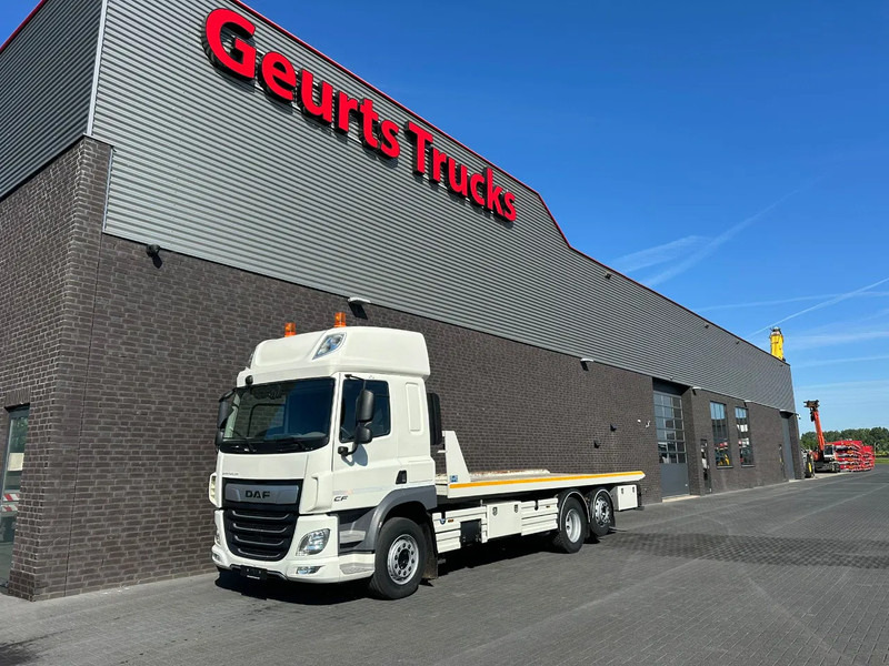 DAF CF 410 6X2 M4SN3 OPRIJWAGEN / MACHINE TRANSPORTER / PLATEAU - شاحنة نقل سيارات شاحنة: صورة 2 DAF CF 410 6X2 M4SN3 OPRIJWAGEN / MACHINE TRANSPORTER / PLATEAU - شاحنة نقل سيارات شاحنة: صورة 2