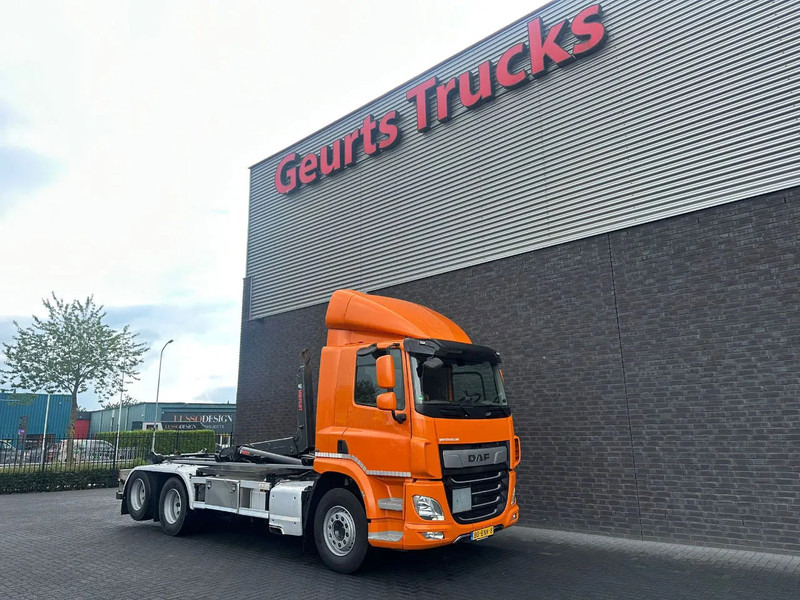 DAF CF 450 6X2 MET HIAB ULT2159S MULTILIFT ULTIMA 21 HAAKARM / ABROLLKIPPER/ HOOKLIFT - شاحنة ذات خطاف: صورة 5 DAF CF 450 6X2 MET HIAB ULT2159S MULTILIFT ULTIMA 21 HAAKARM / ABROLLKIPPER/ HOOKLIFT - شاحنة ذات خطاف: صورة 5