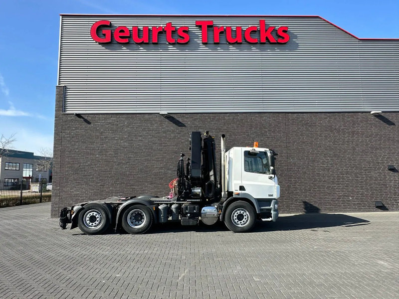 شاحنة كرين DAF CF 85 410 6X2 + HIAB 422EP-5 HIPRO TREKKER/SATTELZUG/TRACTOR UNIT/ CAMION: صورة 9