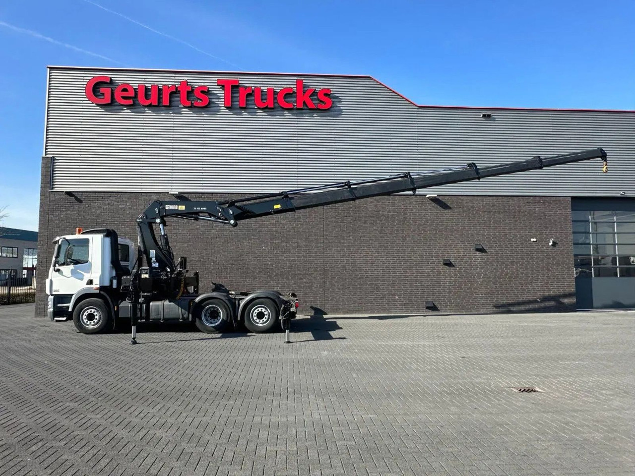 DAF CF 85 410 6X2 + HIAB 422EP-5 HIPRO TREKKER/SATTE - شاحنة كرين: صورة 3 DAF CF 85 410 6X2 + HIAB 422EP-5 HIPRO TREKKER/SATTE - شاحنة كرين: صورة 3