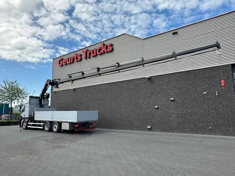 DAF XF 530 OPENLAADBAK / PRITSCHE / FLATBED MET HIAB X-HIDUO 258 E-7 + LIER KRAAN / KRAN / CRANE/ GRUA *NIEUW* - شاحنة كرين: صورة 3 DAF XF 530 OPENLAADBAK / PRITSCHE / FLATBED MET HIAB X-HIDUO 258 E-7 + LIER KRAAN / KRAN / CRANE/ GRUA *NIEUW* - شاحنة كرين: صورة 3