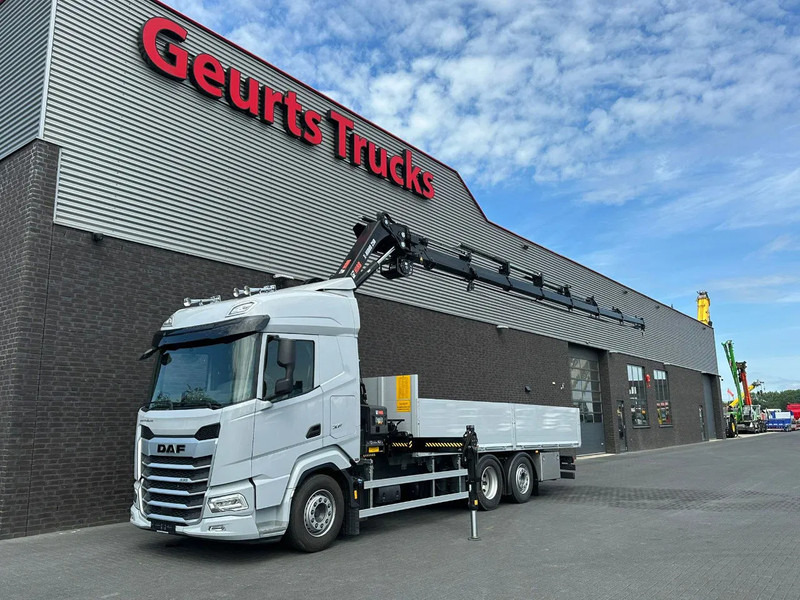 DAF XF 530 OPENLAADBAK / PRITSCHE / FLATBED MET HIAB X-HIDUO 258 E-7 + LIER KRAAN / KRAN / CRANE/ GRUA *NIEUW* - شاحنة كرين: صورة 2 DAF XF 530 OPENLAADBAK / PRITSCHE / FLATBED MET HIAB X-HIDUO 258 E-7 + LIER KRAAN / KRAN / CRANE/ GRUA *NIEUW* - شاحنة كرين: صورة 2