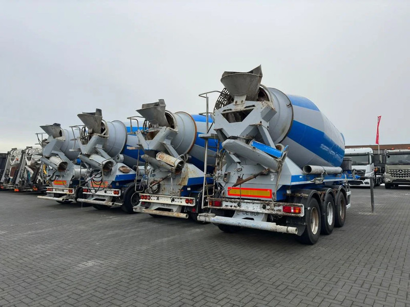 نصف مقطورة خلاطة خرسانة De Buf 2-ASSIGE 10M3 CONCRETE MIXER/MISCHER/MIXER: صورة 20