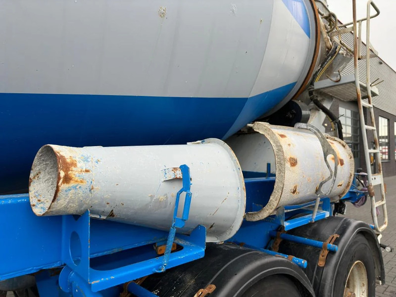 نصف مقطورة خلاطة خرسانة De Buf 2-ASSIGE 10M3 CONCRETE MIXER/MISCHER/MIXER: صورة 8