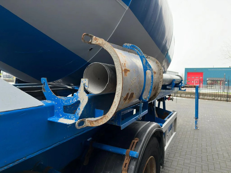 نصف مقطورة خلاطة خرسانة De Buf 2-ASSIGE 10M3 CONCRETE MIXER/MISCHER/MIXER: صورة 12