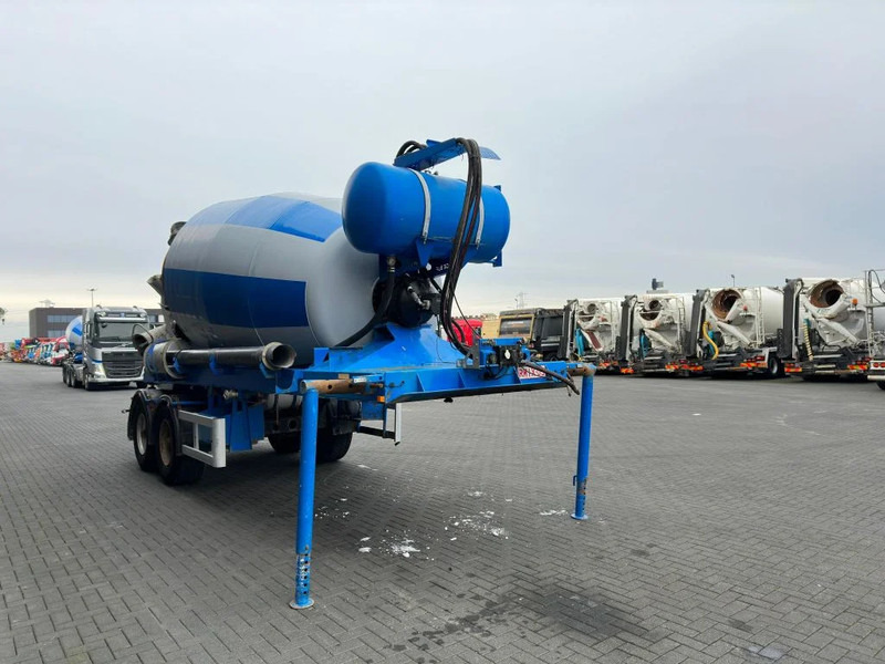 نصف مقطورة خلاطة خرسانة De Buf 2-ASSIGE 10M3 CONCRETE MIXER/MISCHER/MIXER: صورة 6