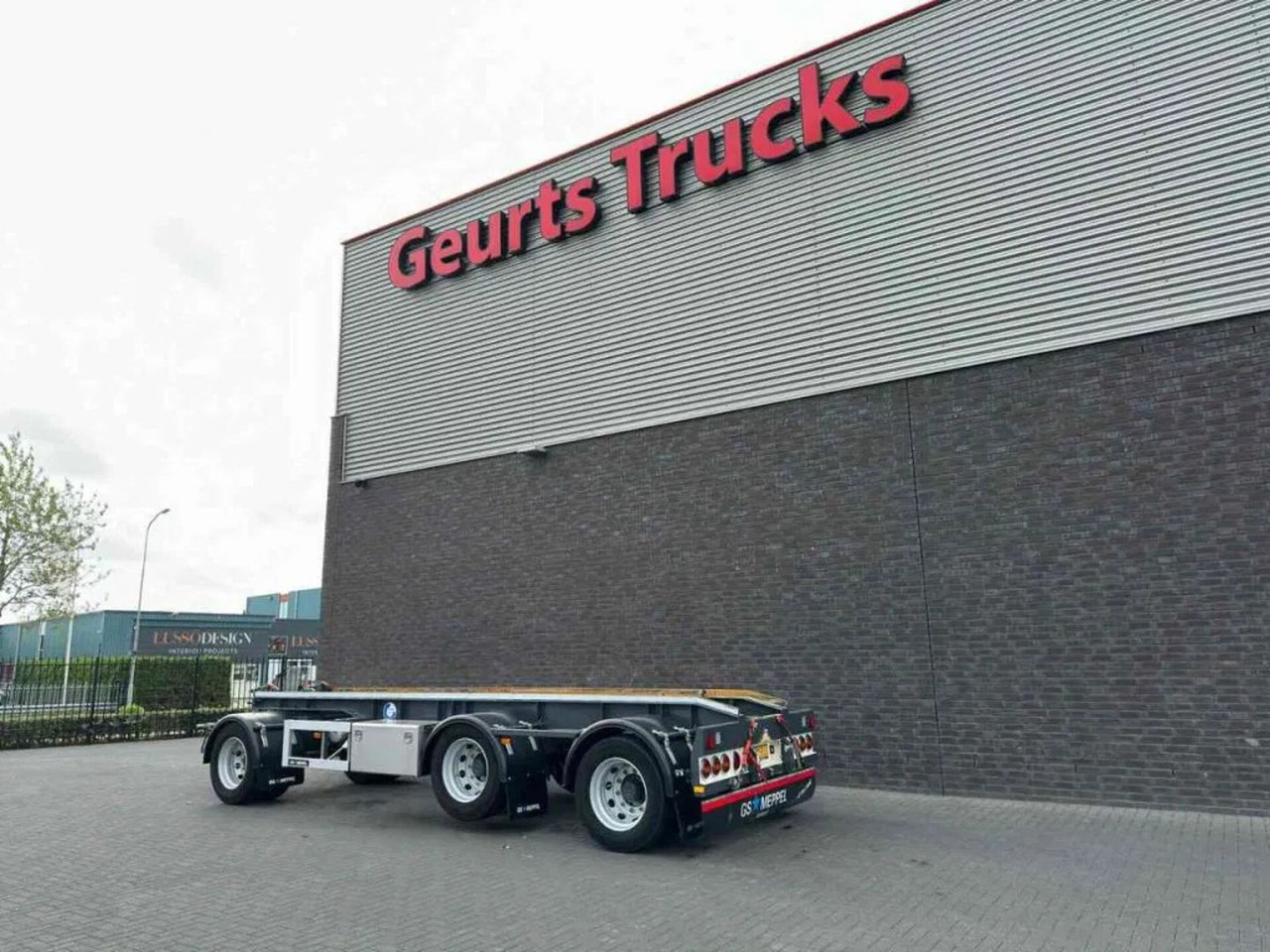 GS Meppel AC 3000 3-ASSIGE CONTAINER AANHANGER - مقطورة هوك ليفت/ لود لوجر: صورة 3 GS Meppel AC 3000 3-ASSIGE CONTAINER AANHANGER - مقطورة هوك ليفت/ لود لوجر: صورة 3