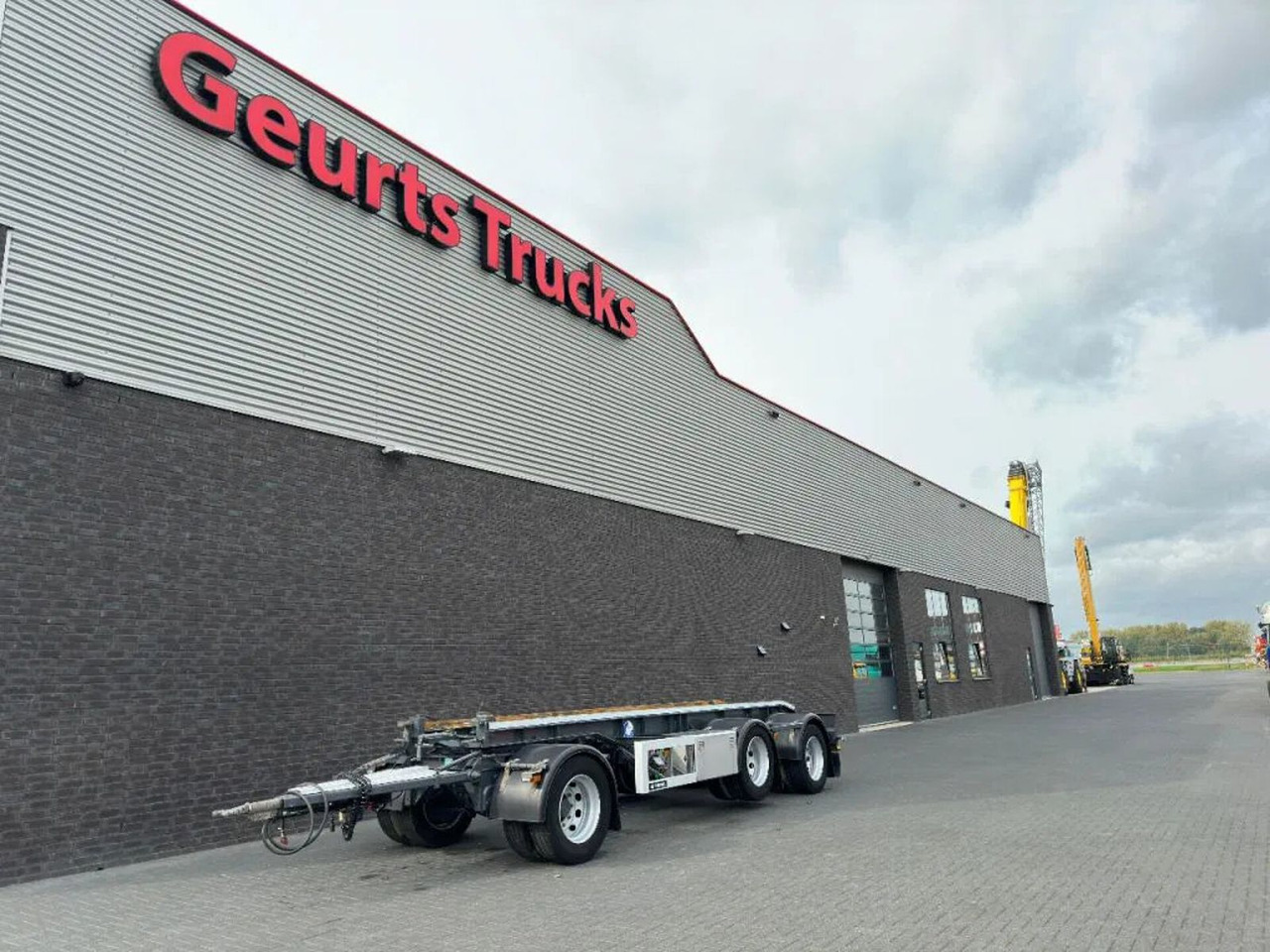 GS Meppel AC 3000 3-ASSIGE CONTAINER AANHANGER - مقطورة هوك ليفت/ لود لوجر: صورة 2 GS Meppel AC 3000 3-ASSIGE CONTAINER AANHANGER - مقطورة هوك ليفت/ لود لوجر: صورة 2