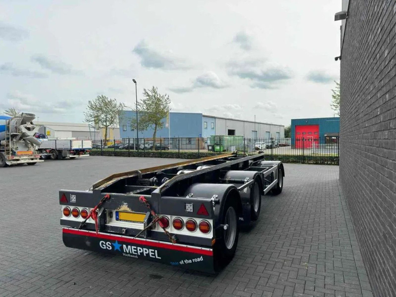 GS Meppel AC 3000 3-ASSIGE CONTAINER AANHANGER - مقطورة هوك ليفت/ لود لوجر: صورة 5 GS Meppel AC 3000 3-ASSIGE CONTAINER AANHANGER - مقطورة هوك ليفت/ لود لوجر: صورة 5