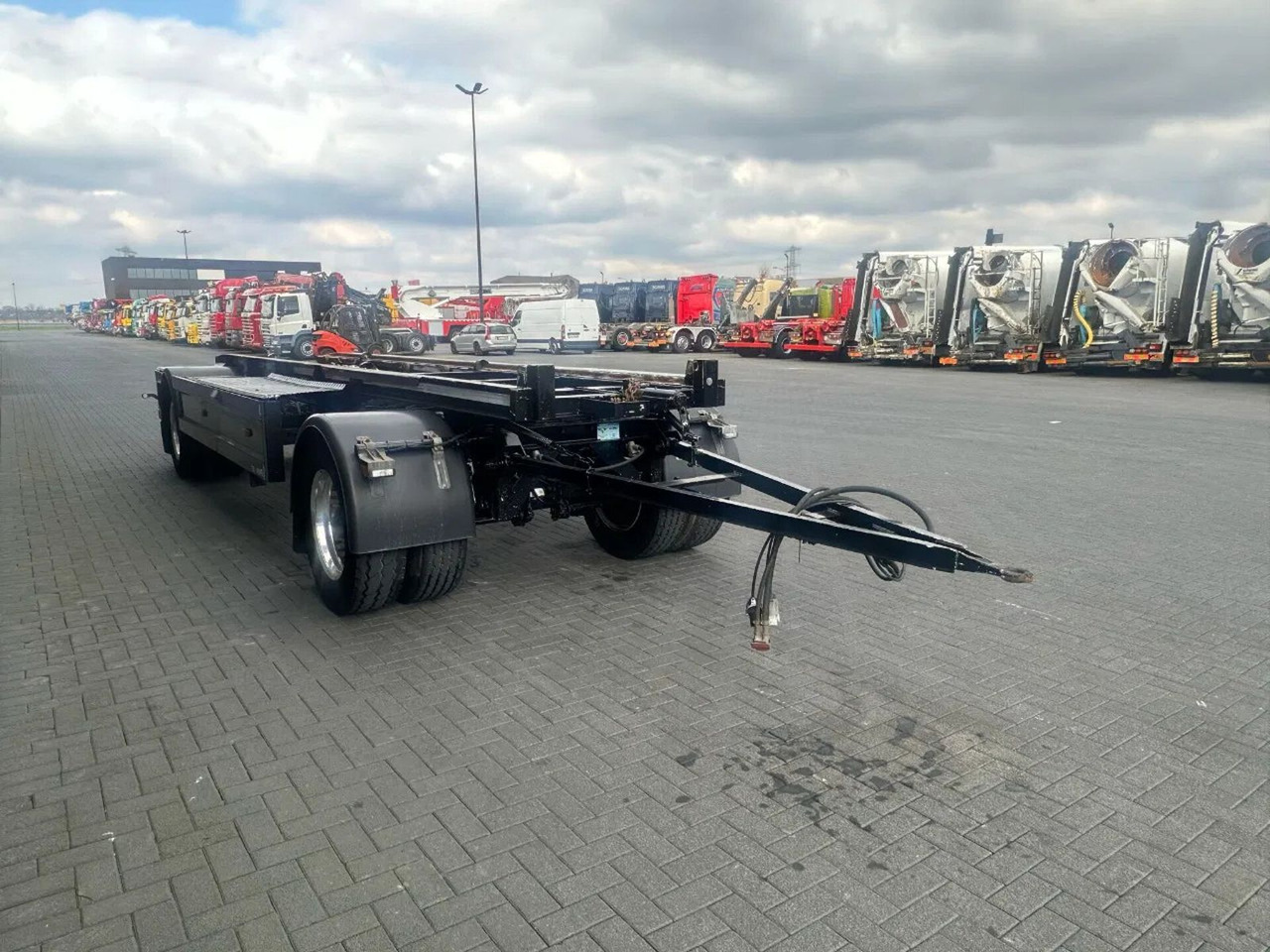 GS Meppel AIC-2000 CONTAINER AANHANGER - مقطورة هوك ليفت/ لود لوجر: صورة 5 GS Meppel AIC-2000 CONTAINER AANHANGER - مقطورة هوك ليفت/ لود لوجر: صورة 5