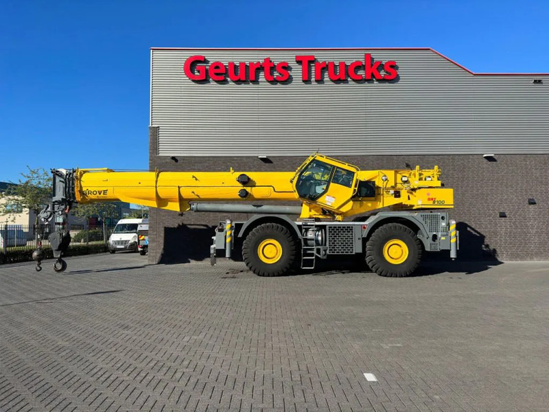 Grove RT8100 ROUGH TERRAIN CRANE - رافعة الطرق الوعرة: صورة 4 Grove RT8100 ROUGH TERRAIN CRANE - رافعة الطرق الوعرة: صورة 4