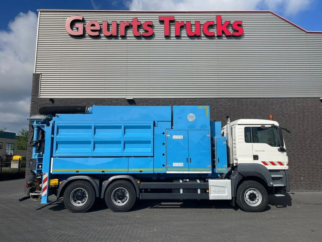 MAN MTS SAUGBAGGER/SUCTIONEXCAVATOR/GRONDZUIGER - شاحنة الشفط: صورة 3 MAN MTS SAUGBAGGER/SUCTIONEXCAVATOR/GRONDZUIGER - شاحنة الشفط: صورة 3