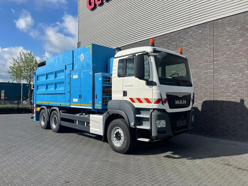 شاحنة الشفط MAN MTS SAUGBAGGER/SUCTIONEXCAVATOR/GRONDZUIGER: صورة 6