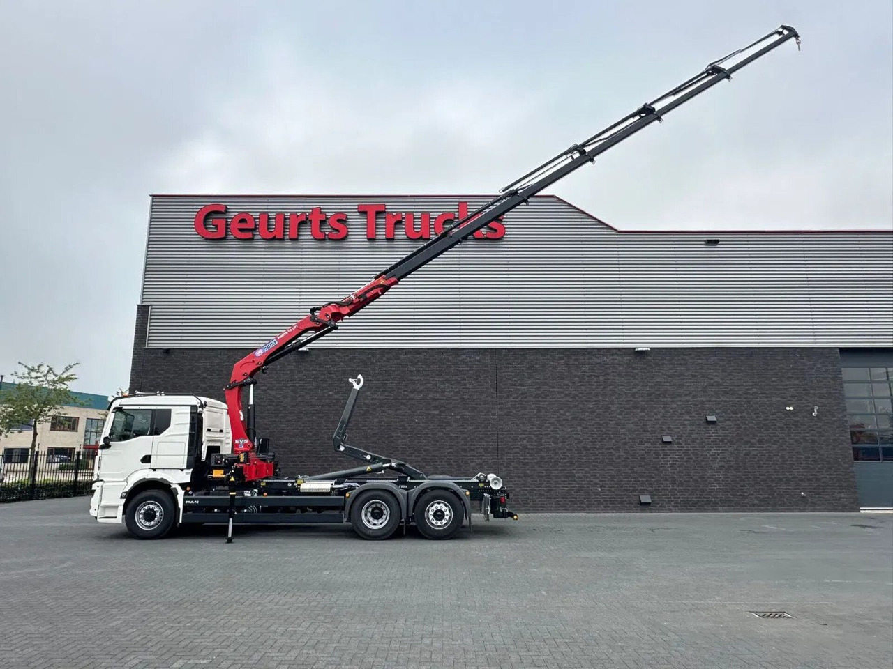 MAN TGS 26.520 6X4H-4 BL NEW MODEL + MEILLER HAAKARM - شاحنة ذات خطاف, شاحنة كرين: صورة 2 MAN TGS 26.520 6X4H-4 BL NEW MODEL + MEILLER HAAKARM - شاحنة ذات خطاف, شاحنة كرين: صورة 2
