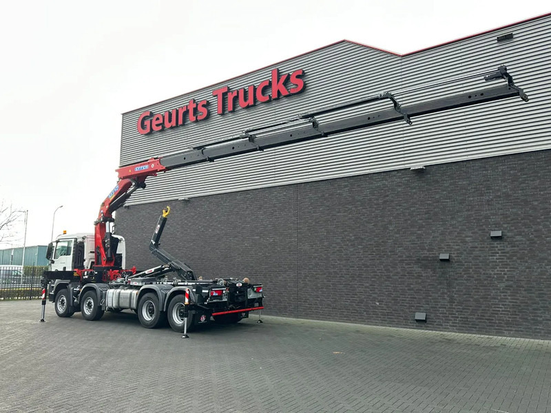 MAN TGS 35.460 8X4 BL+ HYVA 18.55.S HAAKARMSYSTEEM EFFER 395-5 KRAAN/KRAN/CRANE/GRUA - شاحنة ذات خطاف, شاحنة كرين: صورة 3 MAN TGS 35.460 8X4 BL+ HYVA 18.55.S HAAKARMSYSTEEM EFFER 395-5 KRAAN/KRAN/CRANE/GRUA - شاحنة ذات خطاف, شاحنة كرين: صورة 3