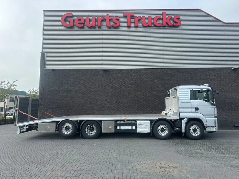 MAN TGS 35.470 8X2 OPRIJWAGEN/MACHINE TRANSPORTER/PLATEAU/N - شاحنة نقل سيارات شاحنة: صورة 4 MAN TGS 35.470 8X2 OPRIJWAGEN/MACHINE TRANSPORTER/PLATEAU/N - شاحنة نقل سيارات شاحنة: صورة 4