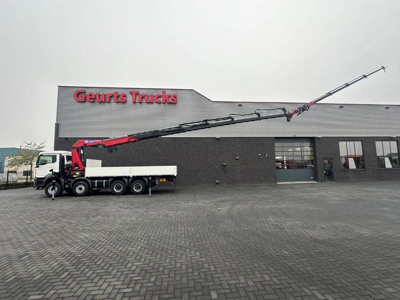 MAN TGS 35.470 8X4 HMF 4020-K6 + FJ 600 K4 KRAAN/KRA - شاحنة كرين: صورة 4 MAN TGS 35.470 8X4 HMF 4020-K6 + FJ 600 K4 KRAAN/KRA - شاحنة كرين: صورة 4
