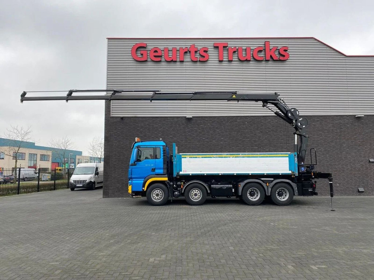 MAN TGS 35.480 8X4 KIPPER/TIPPER + HMF 2620-K5 KRAAN - شاحنة قلاب, شاحنة كرين: صورة 1 MAN TGS 35.480 8X4 KIPPER/TIPPER + HMF 2620-K5 KRAAN - شاحنة قلاب, شاحنة كرين: صورة 1