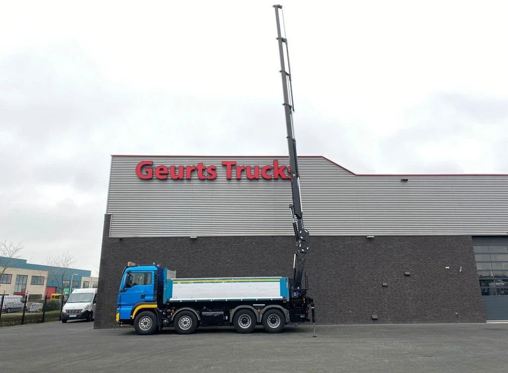 MAN TGS 35.480 8X4 KIPPER/TIPPER + HMF 2620-K5 KRAAN - شاحنة قلاب, شاحنة كرين: صورة 3 MAN TGS 35.480 8X4 KIPPER/TIPPER + HMF 2620-K5 KRAAN - شاحنة قلاب, شاحنة كرين: صورة 3