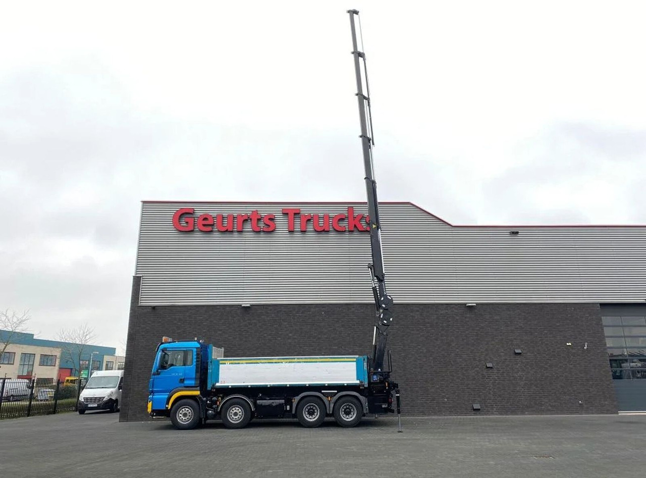 MAN TGS 35.480 8X4 KIPPER/TIPPER + HMF 2620-K5 KRAAN - شاحنة قلاب, شاحنة كرين: صورة 3 MAN TGS 35.480 8X4 KIPPER/TIPPER + HMF 2620-K5 KRAAN - شاحنة قلاب, شاحنة كرين: صورة 3
