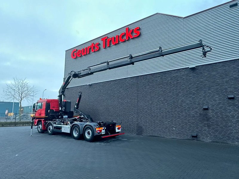 MAN TGS 35.500 8X4H-6 MET MULTILIFT ULT T 21 S51 HAAKARMSYSTEEM + HIAB X-HIPRO 192 E-4 KRAAN/CRANE/KRAN/GRUA - شاحنة ذات خطاف, شاحنة كرين: صورة 3 MAN TGS 35.500 8X4H-6 MET MULTILIFT ULT T 21 S51 HAAKARMSYSTEEM + HIAB X-HIPRO 192 E-4 KRAAN/CRANE/KRAN/GRUA - شاحنة ذات خطاف, شاحنة كرين: صورة 3