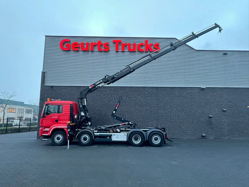 MAN TGS 35.500 8X4H-6 MET MULTILIFT ULT T 21 S51 HAAKARMSYSTEEM + HIAB X-HIPRO 192 E-4 KRAAN/CRANE/KRAN/GRUA - شاحنة ذات خطاف, شاحنة كرين: صورة 5 MAN TGS 35.500 8X4H-6 MET MULTILIFT ULT T 21 S51 HAAKARMSYSTEEM + HIAB X-HIPRO 192 E-4 KRAAN/CRANE/KRAN/GRUA - شاحنة ذات خطاف, شاحنة كرين: صورة 5
