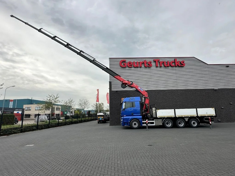 شاحنة كرين MAN TGX 33.560 8X4 TRIDEM + HMF 4020-K8 KRAAN/KRAN/CRANE/GRUA: صورة 6
