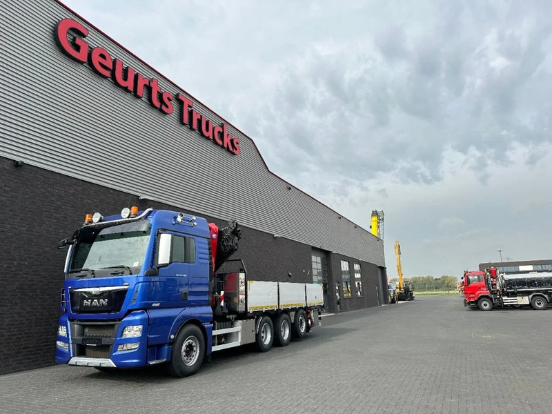 شاحنة كرين MAN TGX 33.560 8X4 TRIDEM + HMF 4020-K8 KRAAN/KRAN/CRANE/GRUA: صورة 9