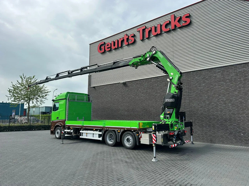Mercedes-Benz Actros 2545 6X2 OPENLAADBAK MET FASSI F545RA.2.28 XE DINAMIC KRAAN / KRAAN/ CRANE/ GRUA - شاحنة كرين: صورة 3 Mercedes-Benz Actros 2545 6X2 OPENLAADBAK MET FASSI F545RA.2.28 XE DINAMIC KRAAN / KRAAN/ CRANE/ GRUA - شاحنة كرين: صورة 3